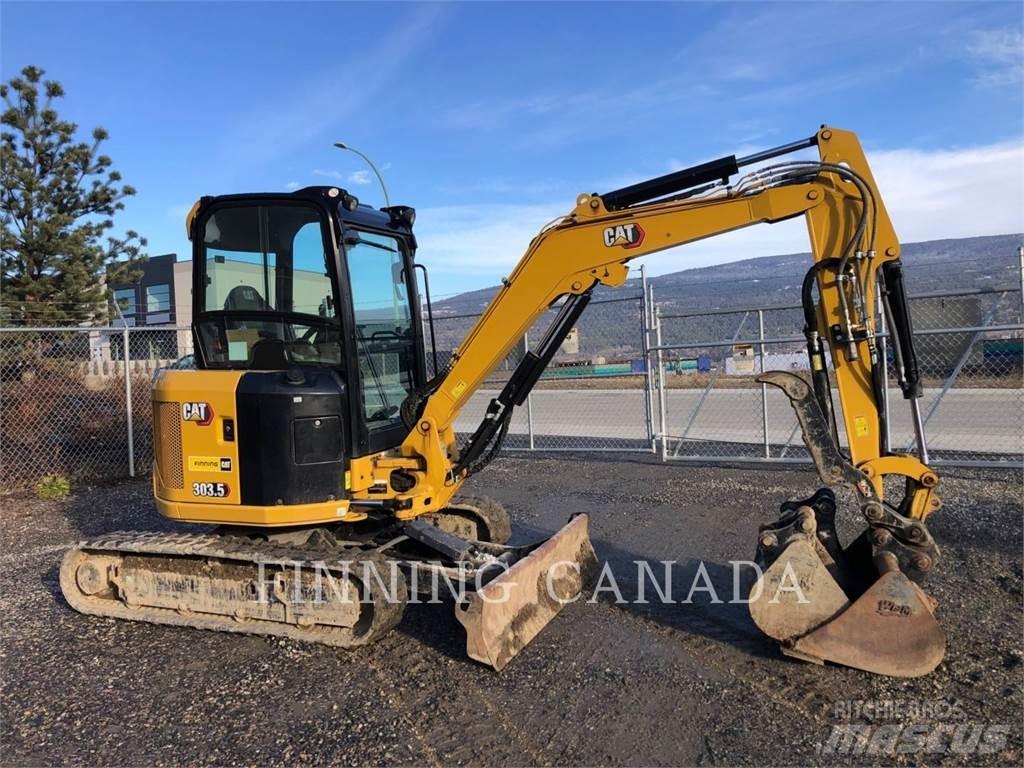CAT 303.5-07 Pásová rýpadla
