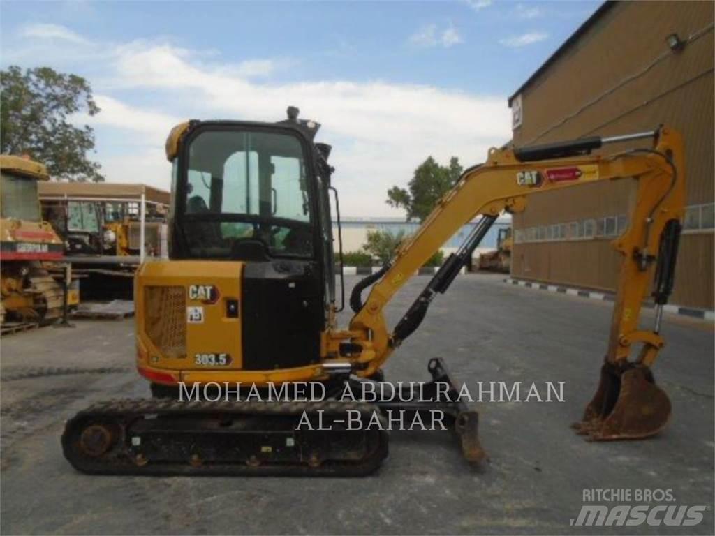 CAT 303.5-07CR Pásová rýpadla