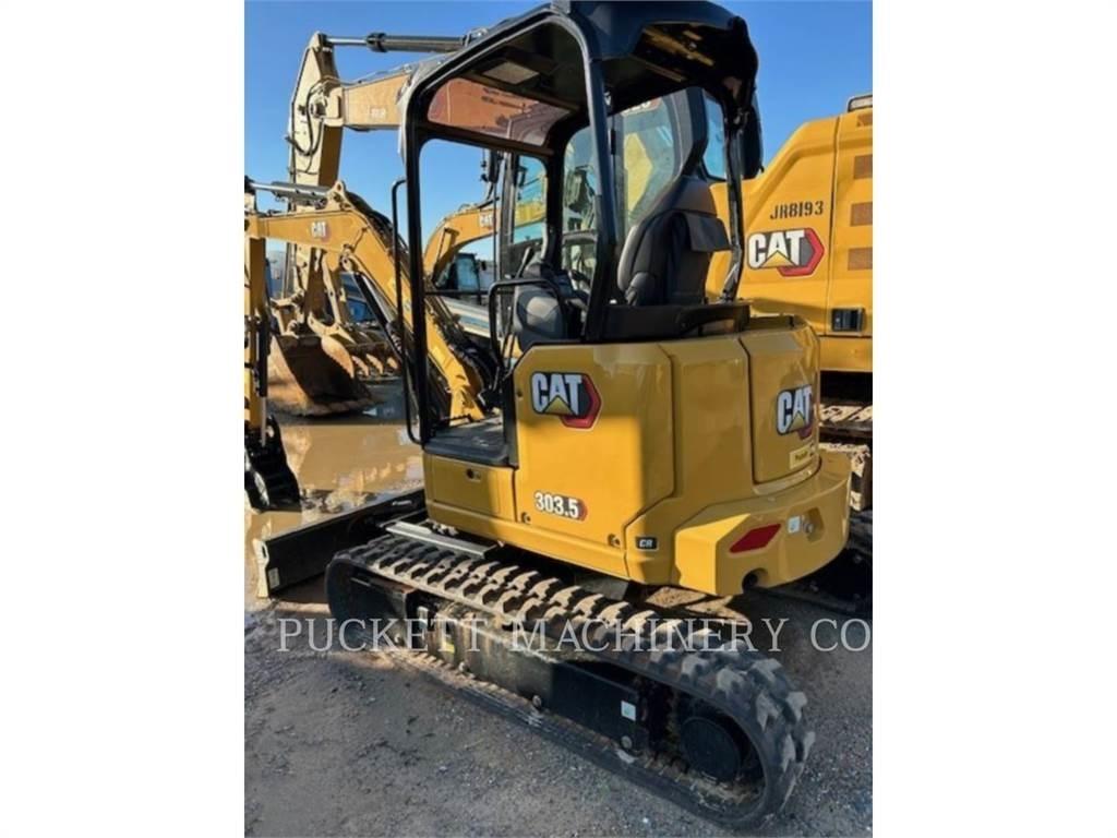 CAT 303.5-07CR Pásová rýpadla