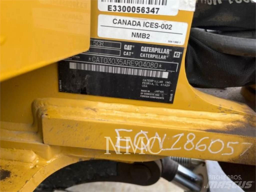 CAT 303.5-07CR Pásová rýpadla