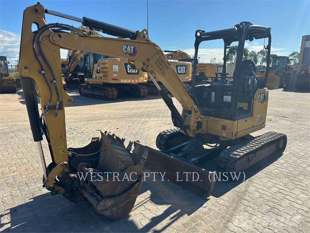 CAT 303.5-07CR Pásová rýpadla