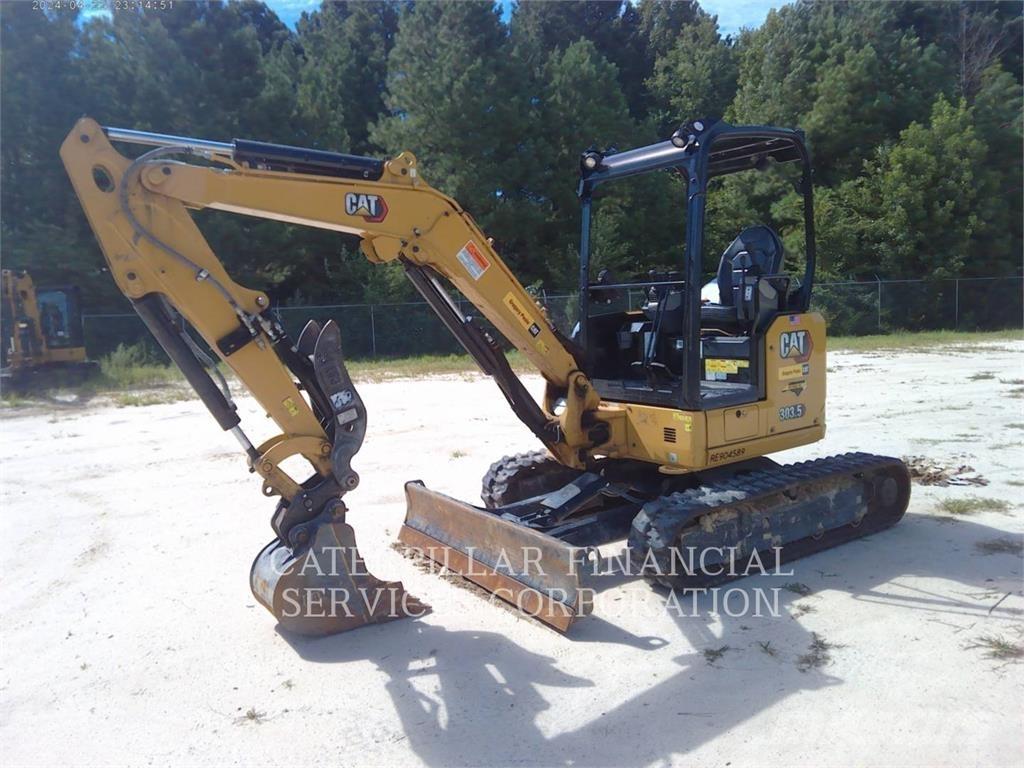 CAT 303.5-07CR Pásová rýpadla
