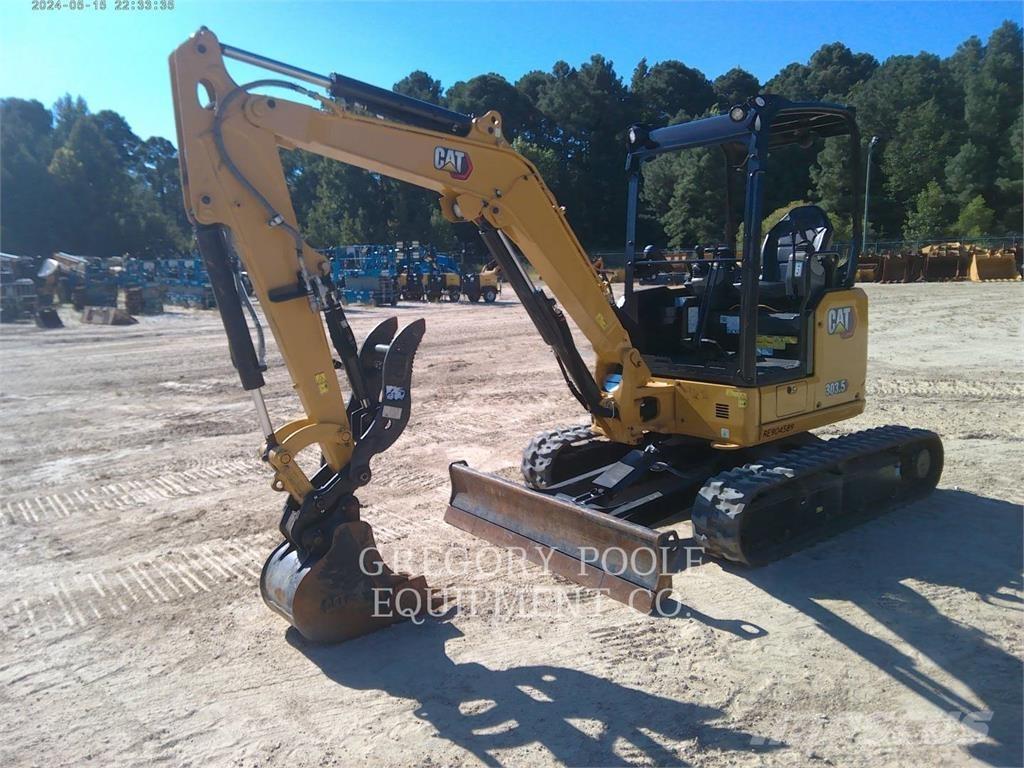 CAT 303.5-07CR Pásová rýpadla