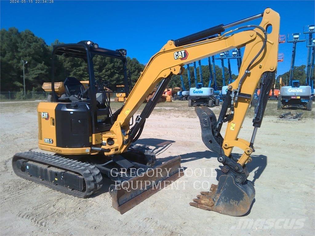 CAT 303.5-07CR Pásová rýpadla