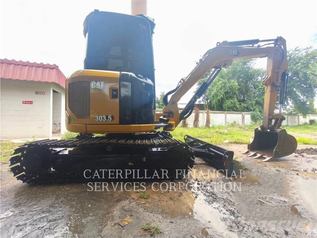 CAT 303.5-07CR Pásová rýpadla