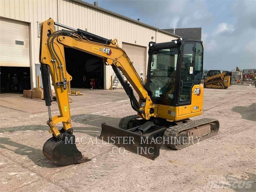 CAT 303.5 CR Pásová rýpadla