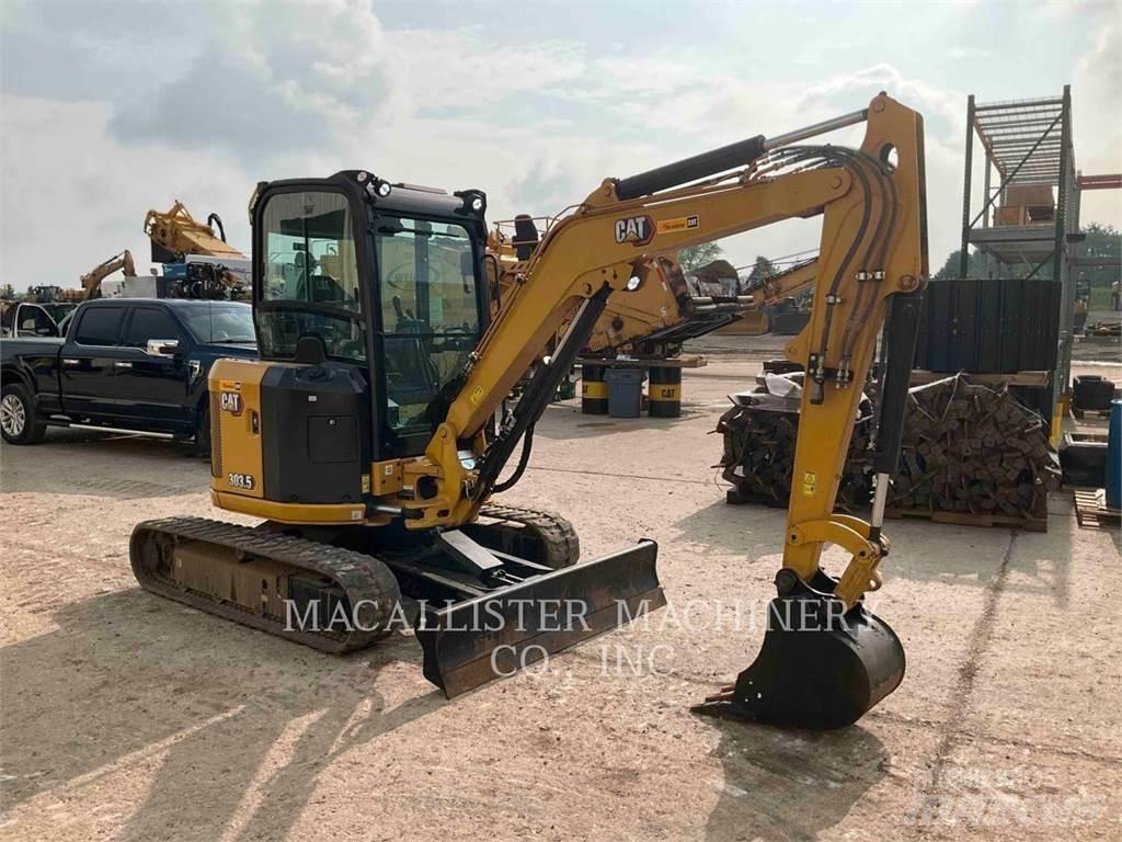 CAT 303.5 CR Pásová rýpadla