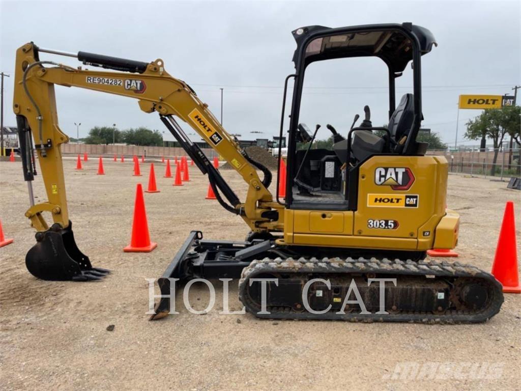 CAT 303.5 CR Pásová rýpadla
