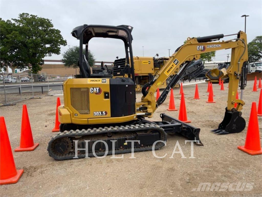 CAT 303.5 CR Pásová rýpadla