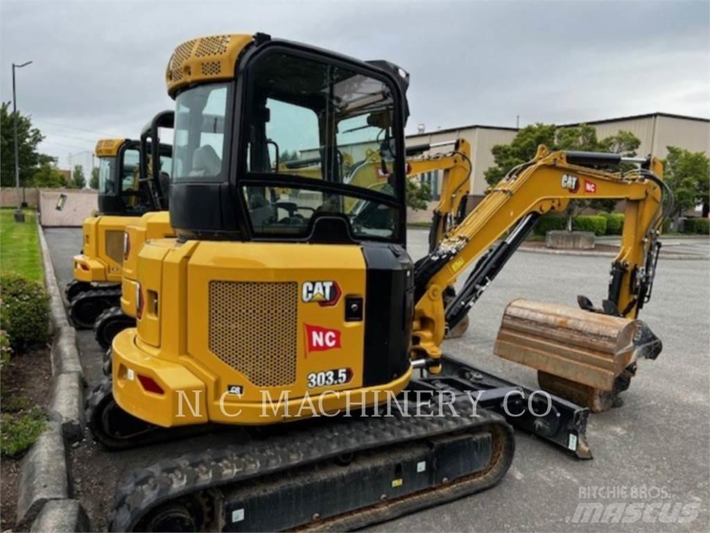 CAT 303.5 CRCB Pásová rýpadla