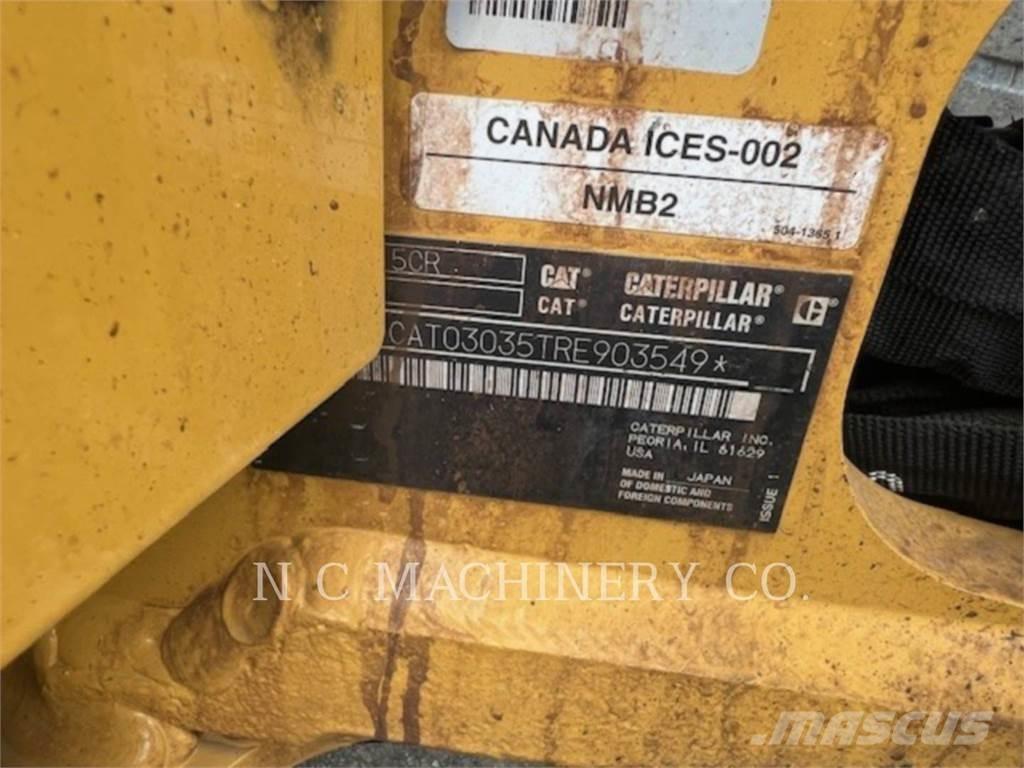 CAT 303.5 CRCB Pásová rýpadla