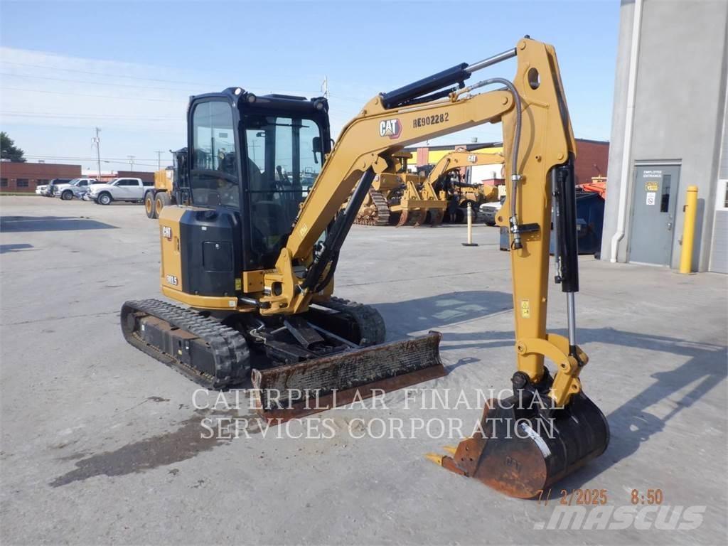 CAT 303.507CR Pásová rýpadla