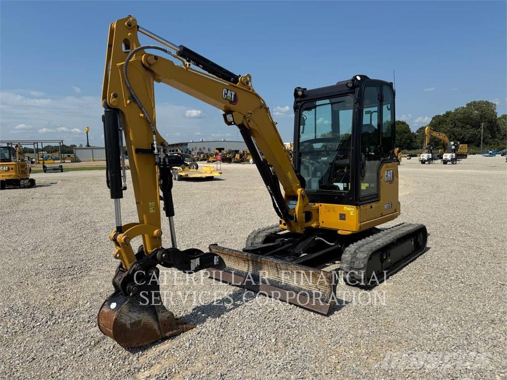 CAT 303.507CR Pásová rýpadla