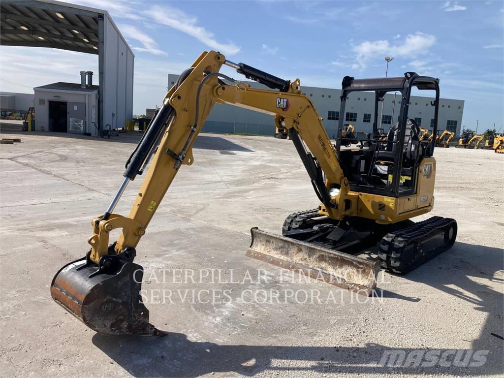 CAT 303.507CR Pásová rýpadla