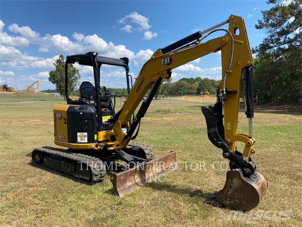 CAT 303.5CR Pásová rýpadla