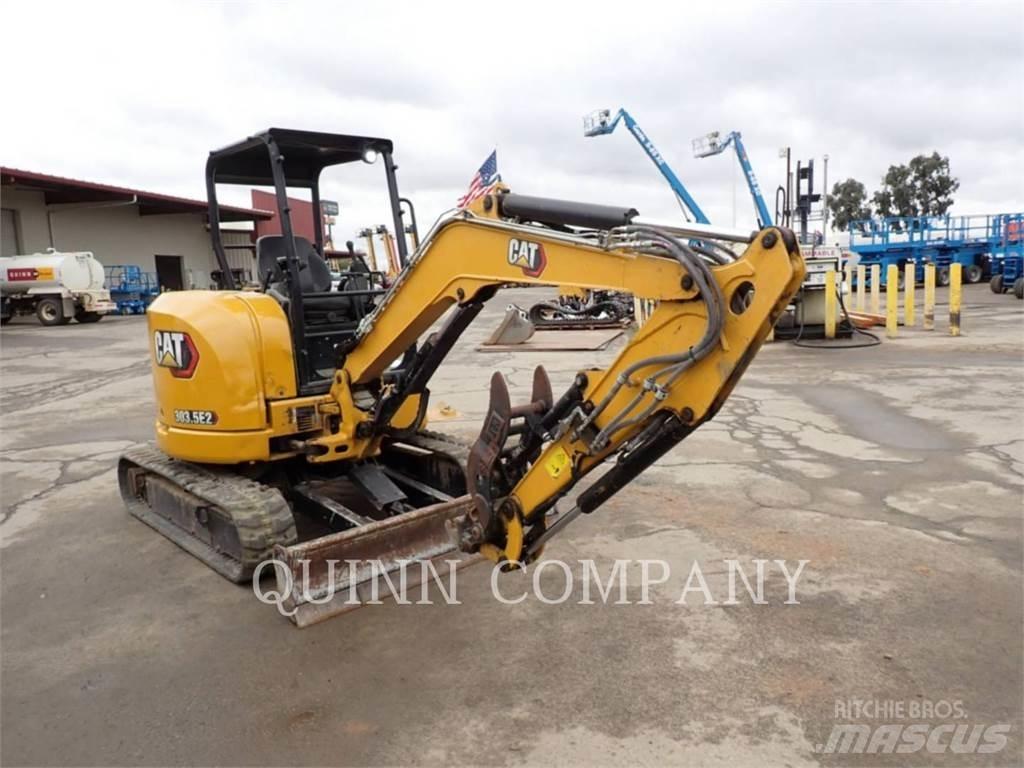 CAT 303.5E2 Pásová rýpadla