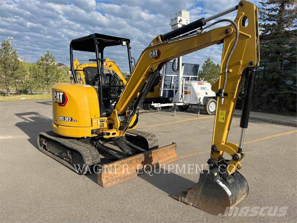 CAT 303.5E2 Pásová rýpadla