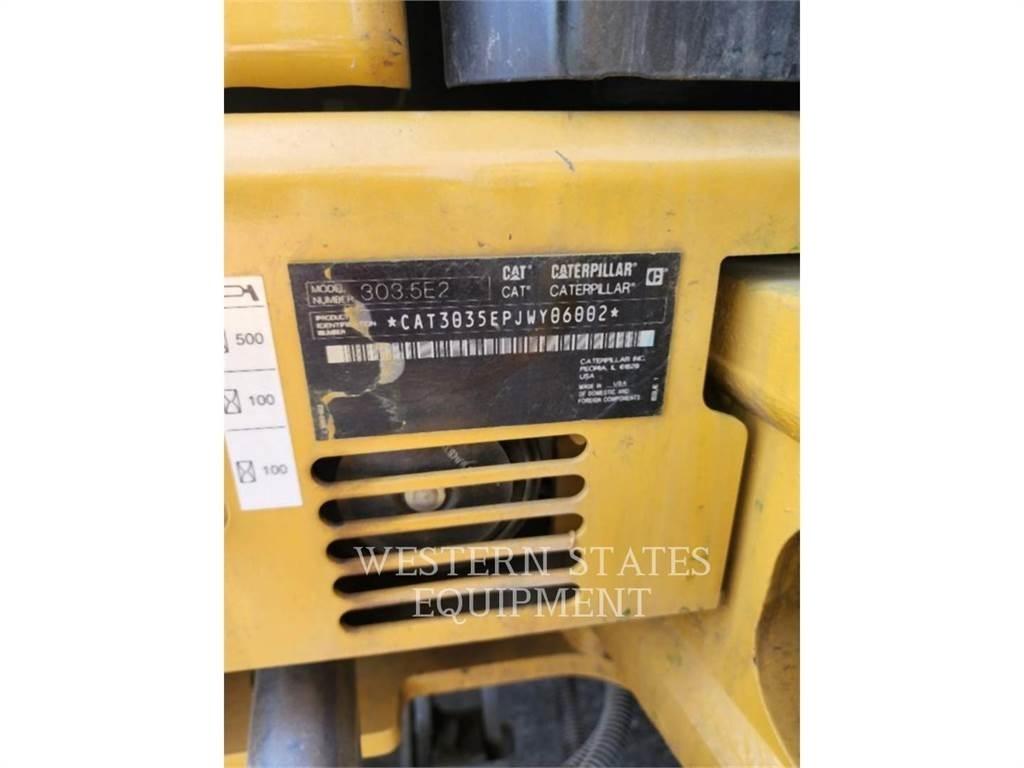 CAT 303.5E2 Pásová rýpadla