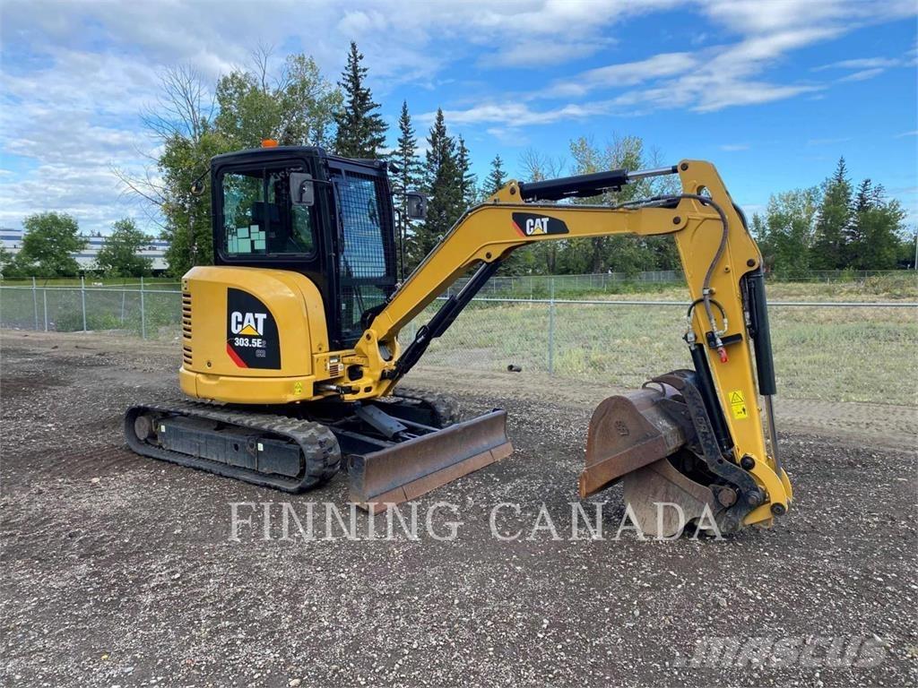 CAT 303.5E2 Pásová rýpadla