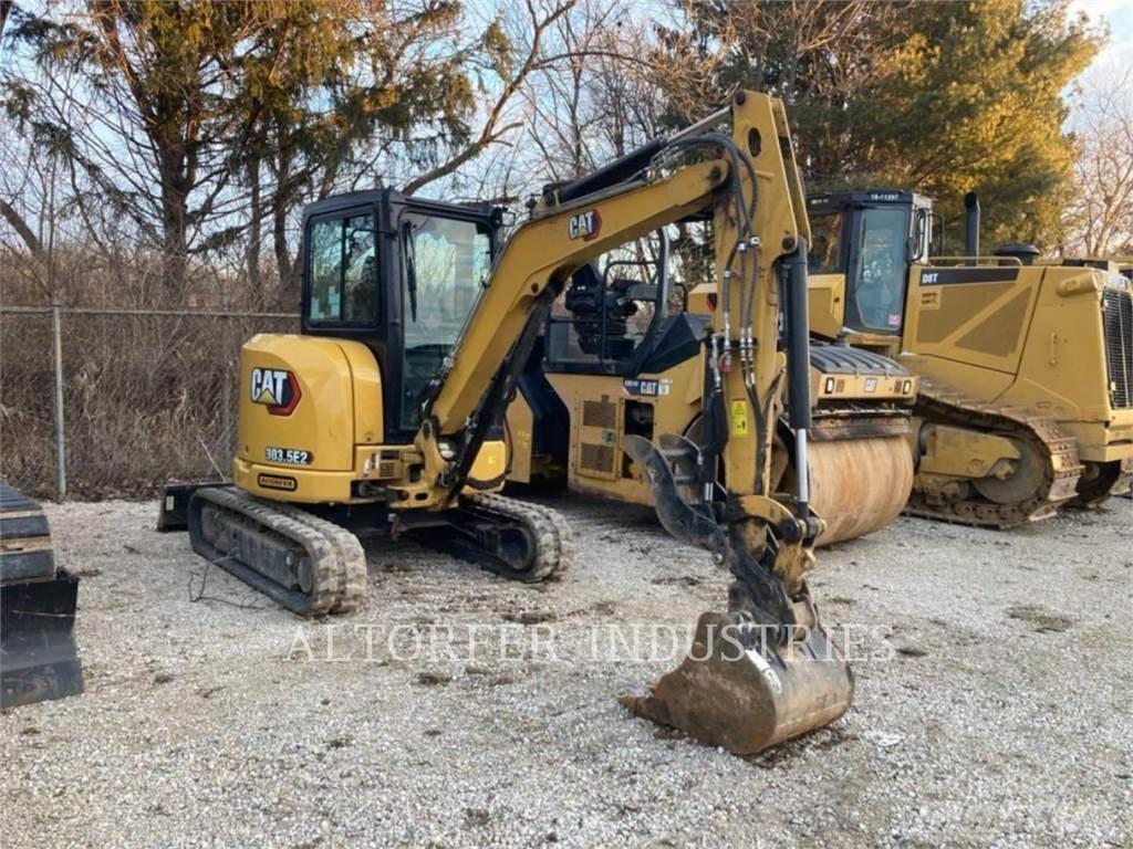 CAT 303.5E2 CR Pásová rýpadla