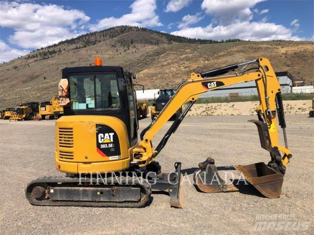 CAT 303.5E2 CR Pásová rýpadla