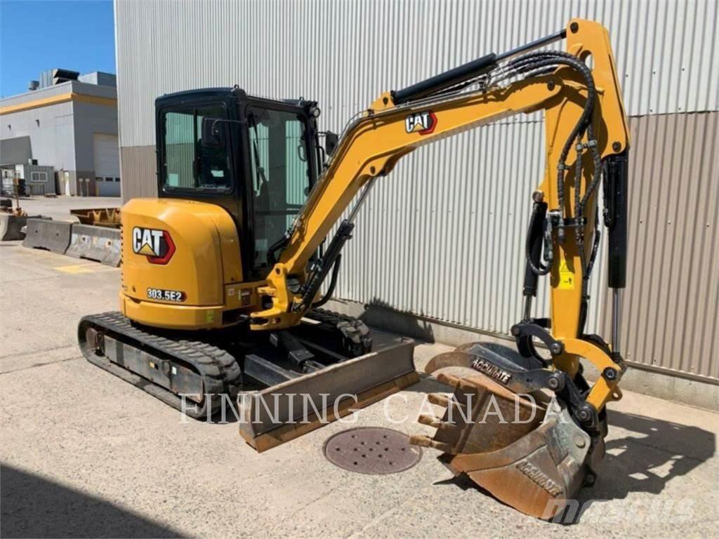 CAT 303.5E2 CR Pásová rýpadla
