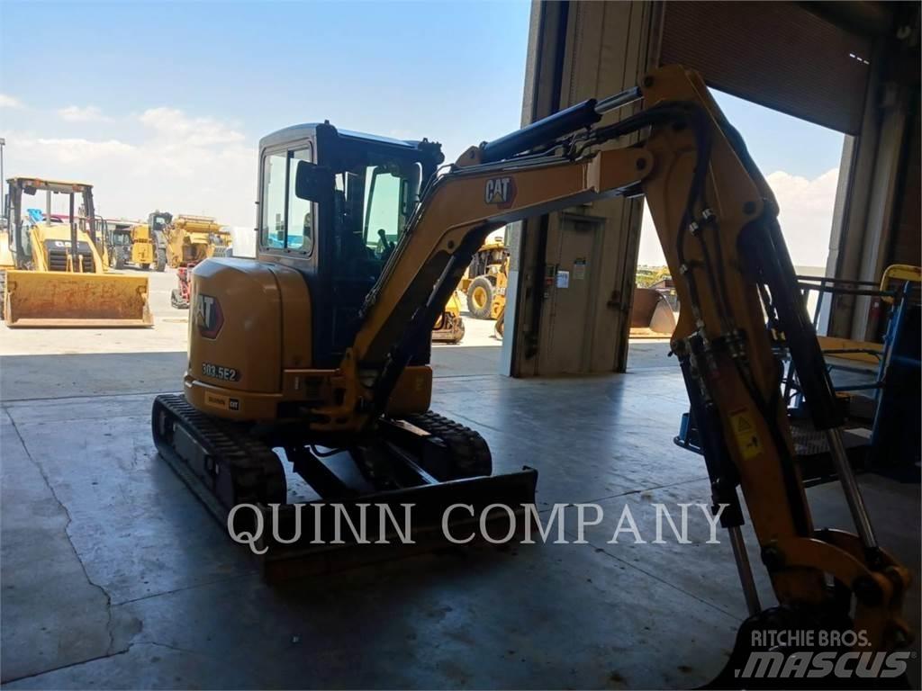 CAT 303.5E2CR Pásová rýpadla