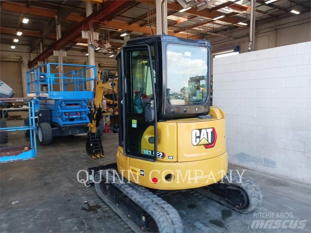 CAT 303.5E2CR Pásová rýpadla