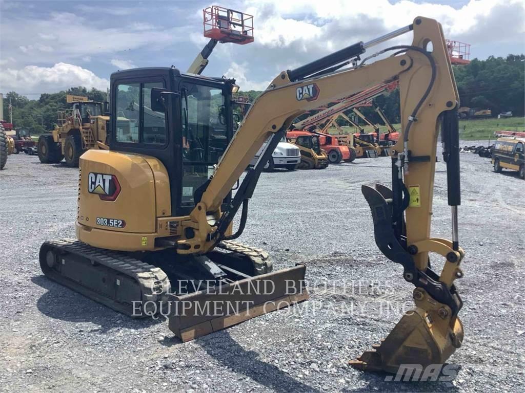 CAT 303.5E2CR Pásová rýpadla
