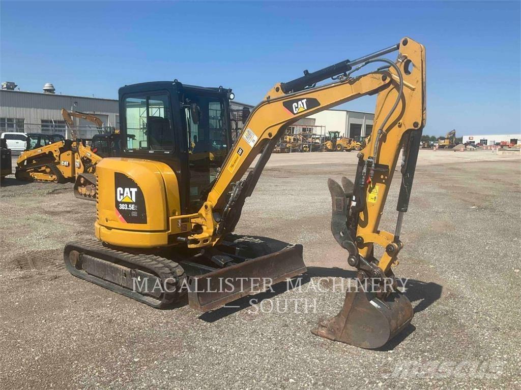 CAT 303.5E2CR Pásová rýpadla