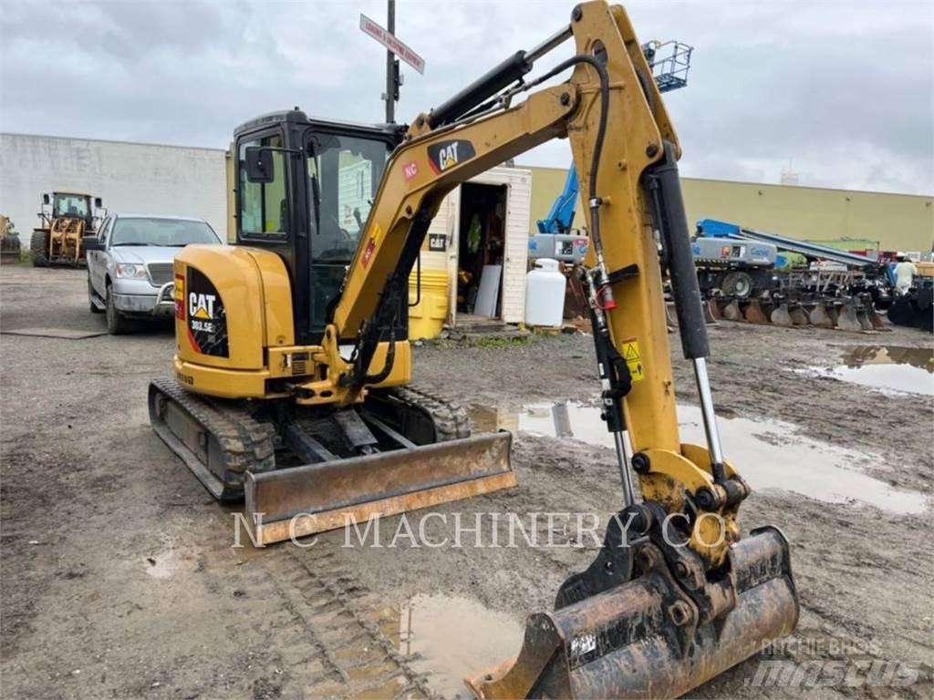 CAT 303.5E2CRB Pásová rýpadla