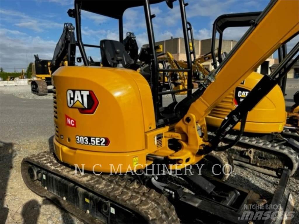 CAT 303.5E2CRN Pásová rýpadla