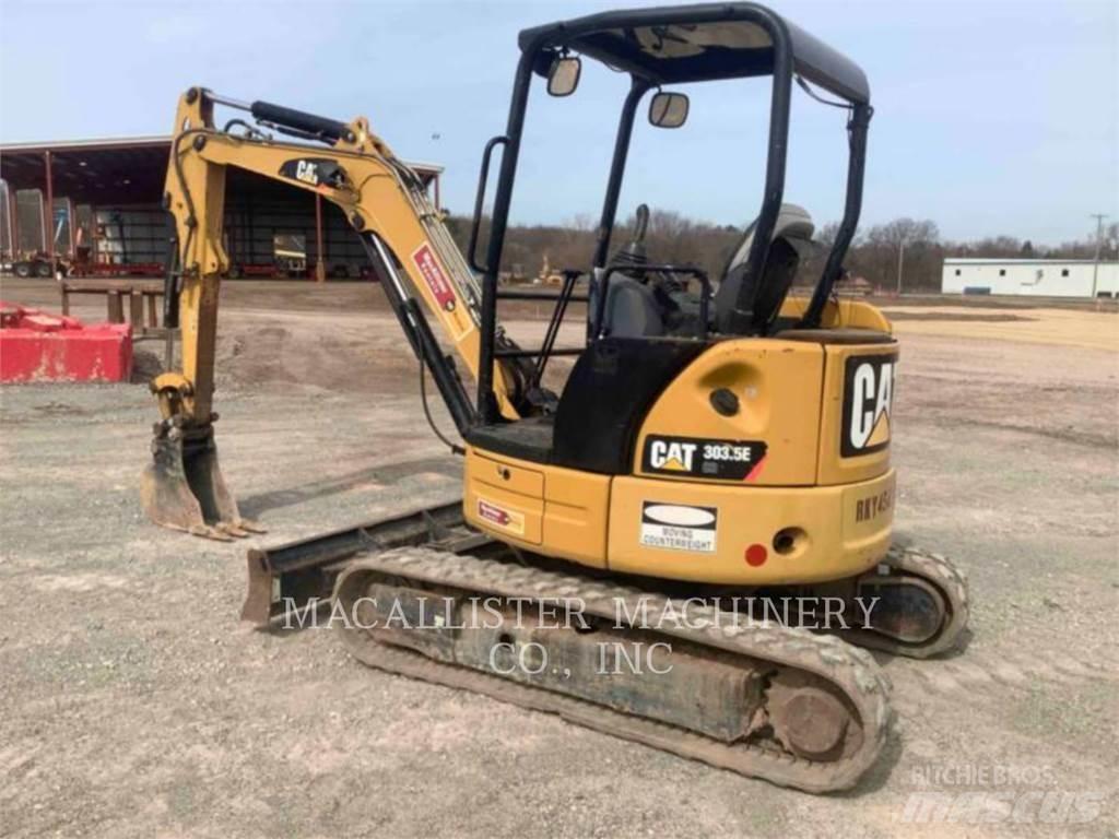 CAT 303.5ECR Pásová rýpadla