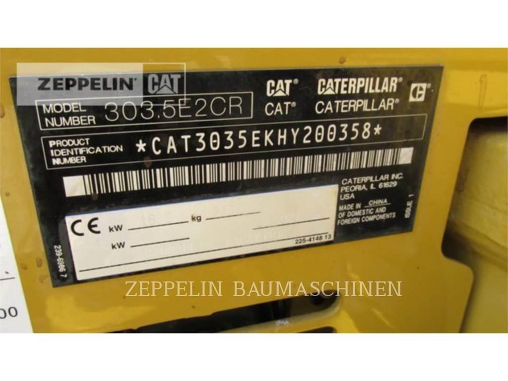 CAT 303.5ECR Pásová rýpadla