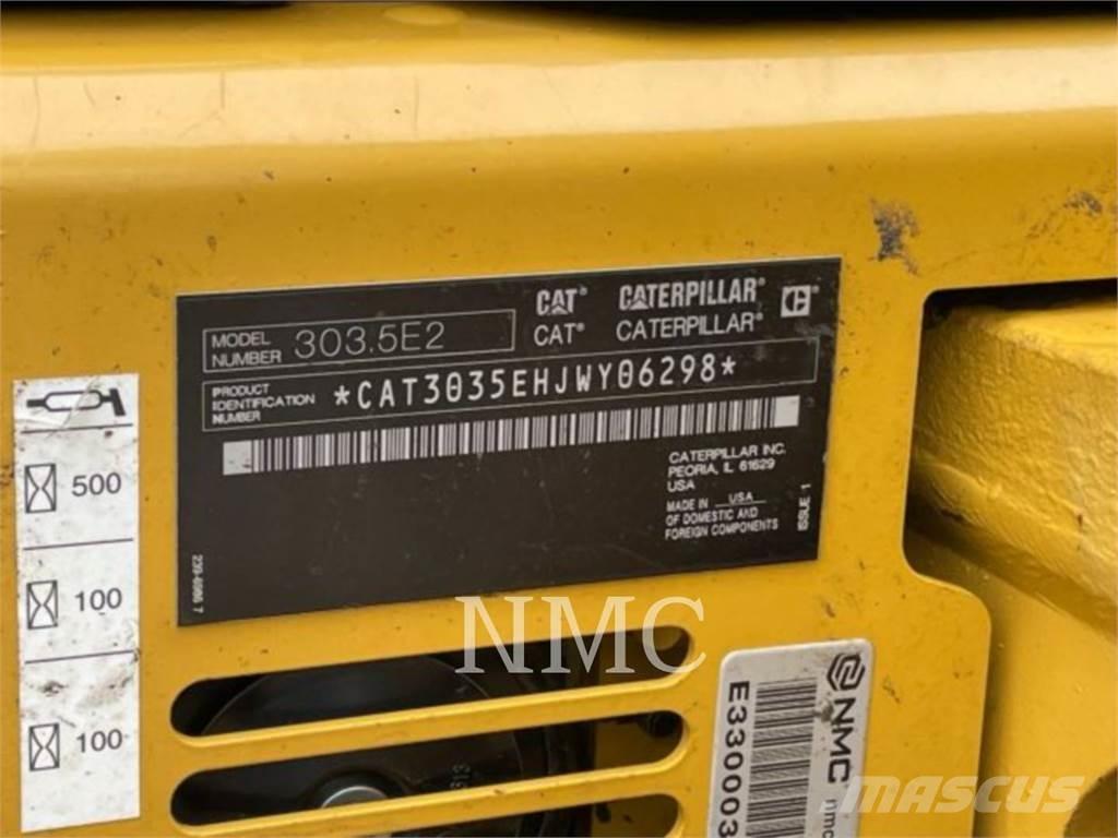 CAT 303.5ECR Pásová rýpadla