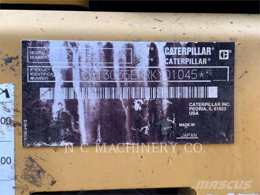 CAT 303.5ECRCN Pásová rýpadla