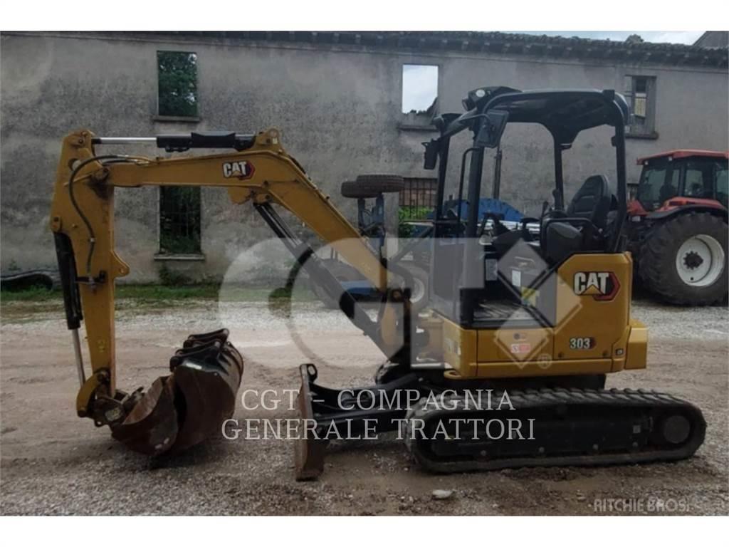 CAT 303 CR Pásová rýpadla