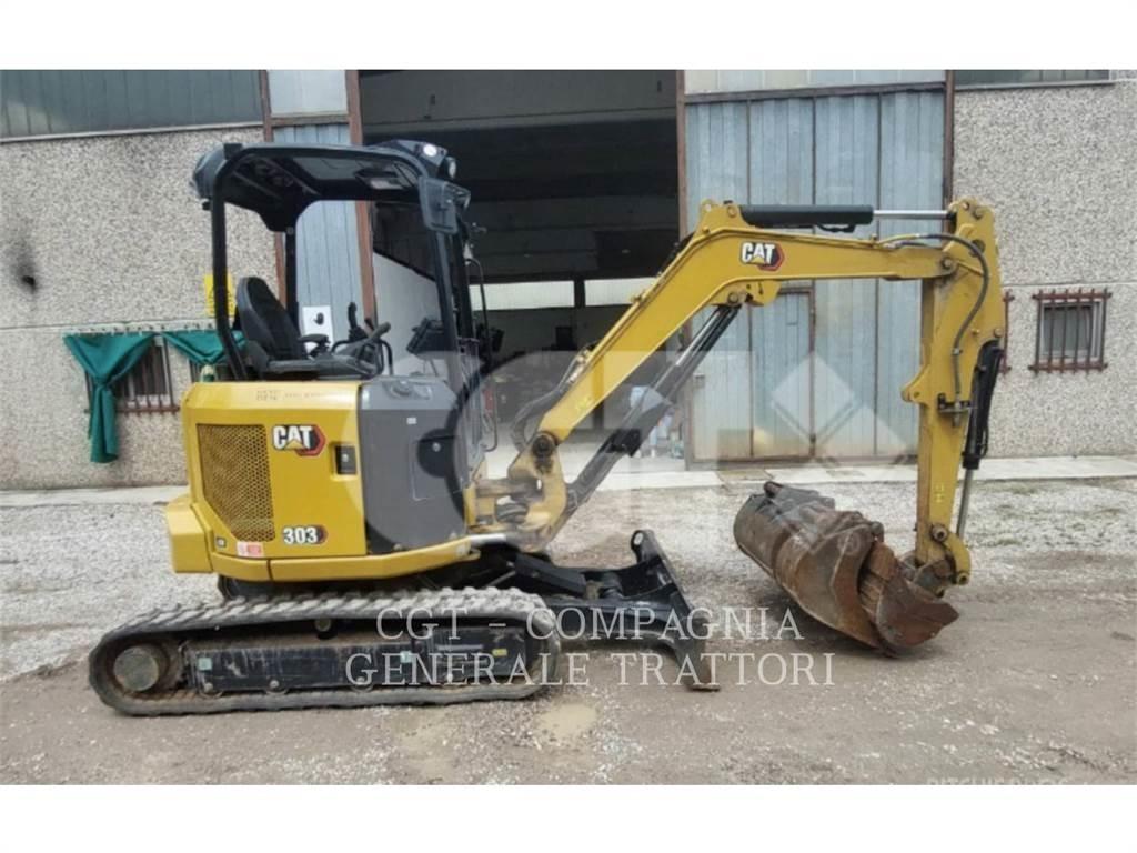 CAT 303 CR Pásová rýpadla