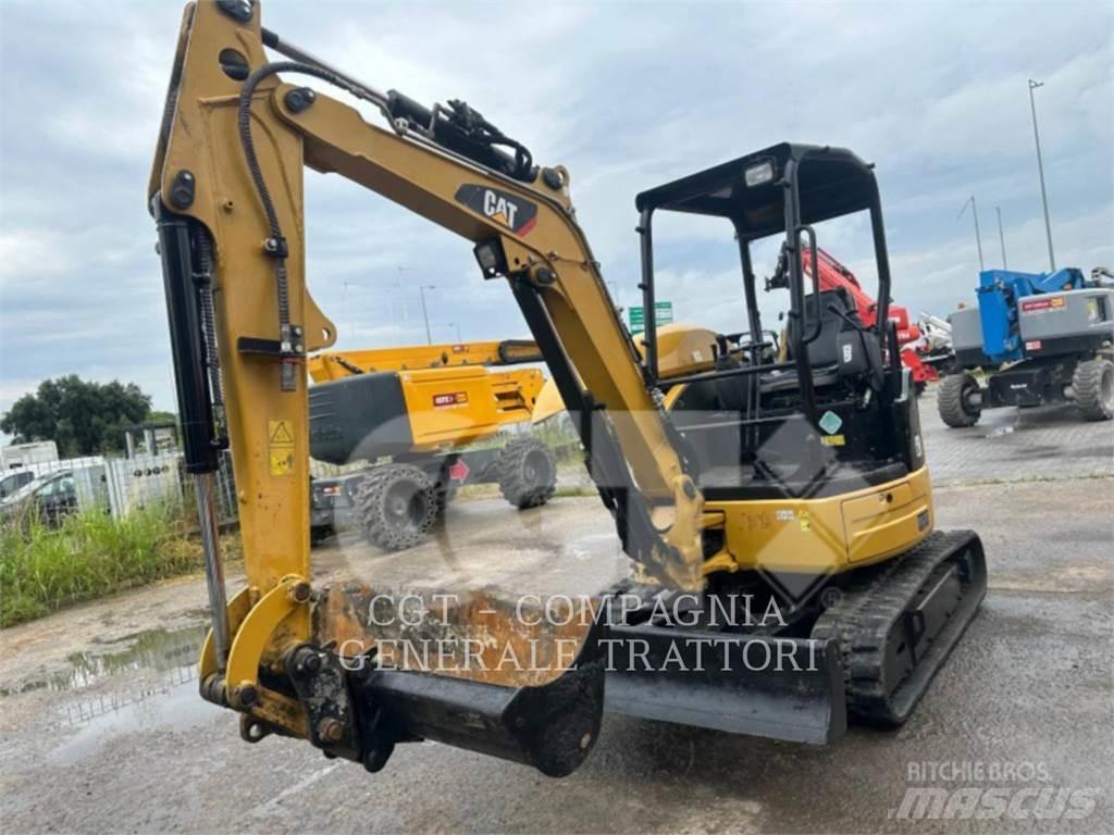 CAT 303 E CR Pásová rýpadla