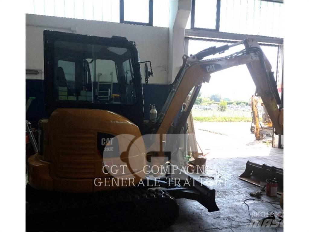 CAT 303 E CR Pásová rýpadla