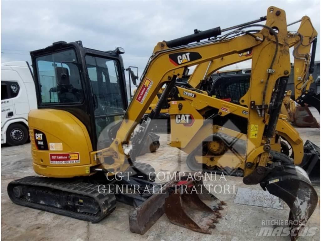 CAT 303 E CR Pásová rýpadla