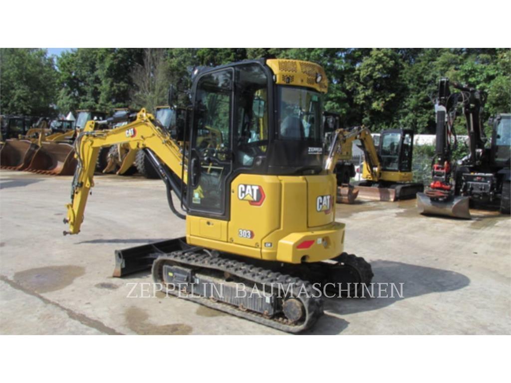 CAT 303CR-07A Pásová rýpadla