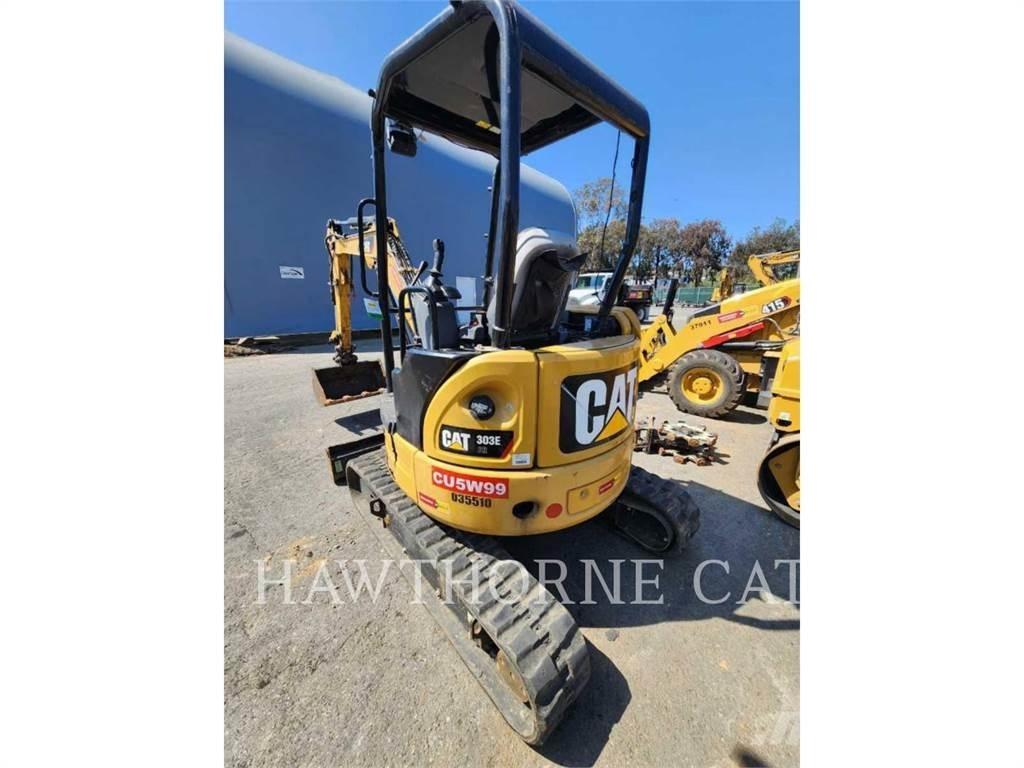CAT 303E CR Pásová rýpadla