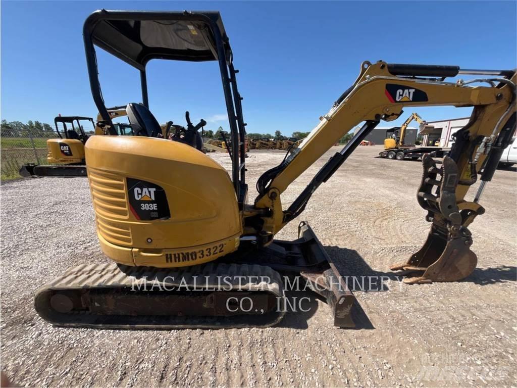 CAT 303ECR Pásová rýpadla