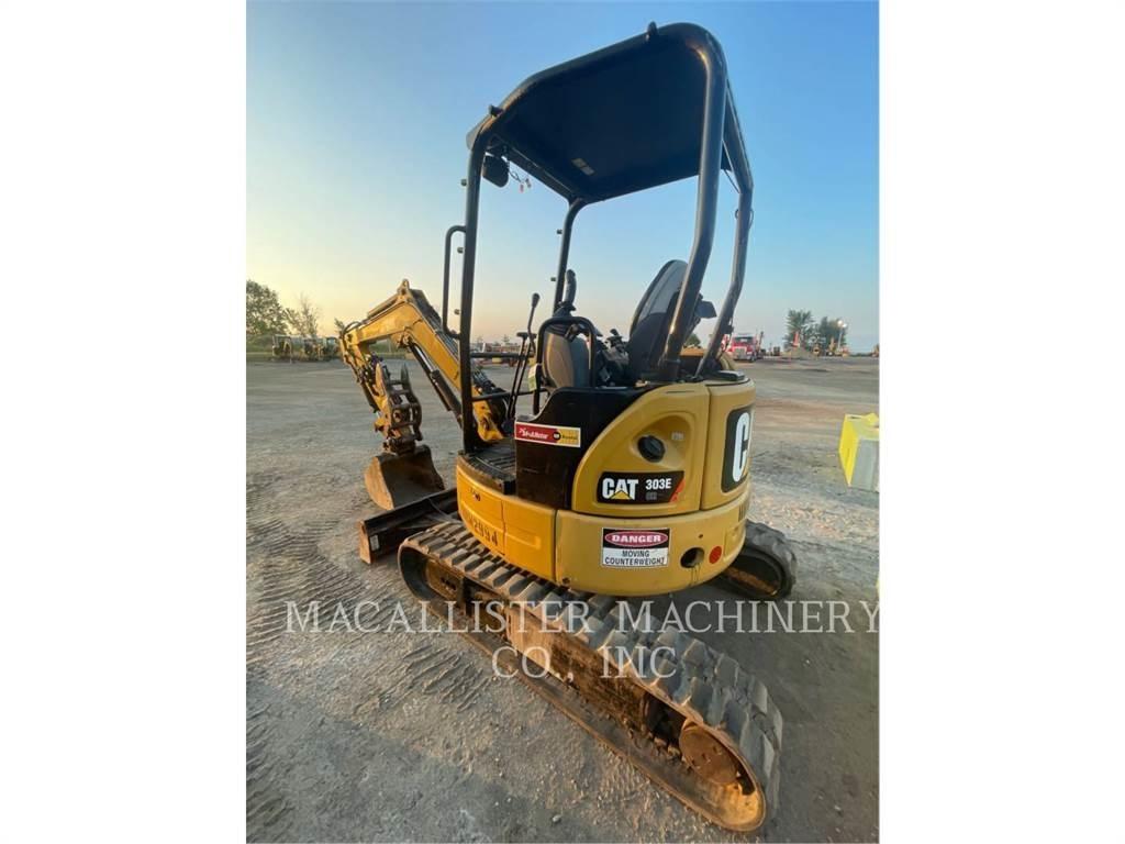 CAT 303ECR Pásová rýpadla