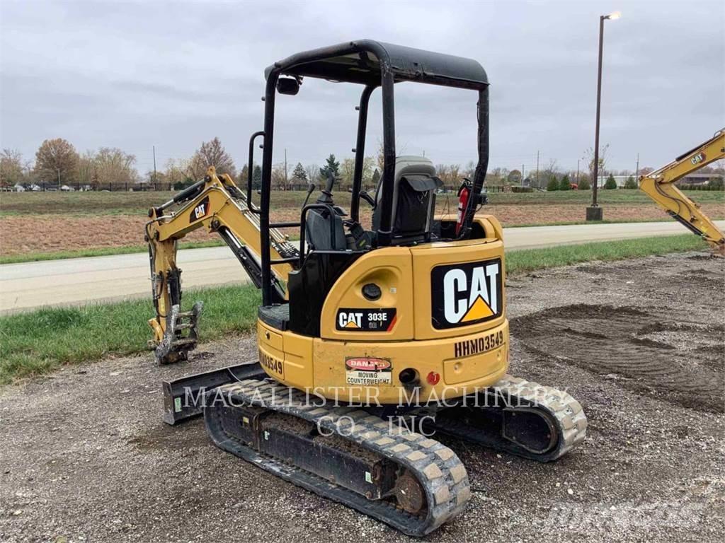 CAT 303ECR Pásová rýpadla