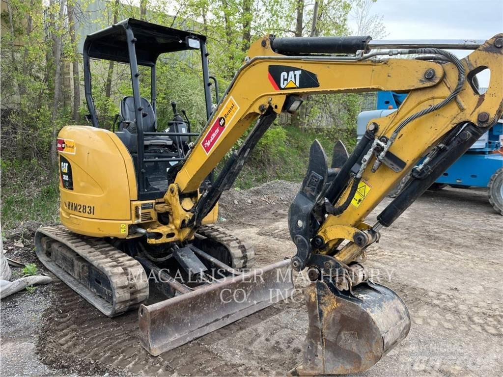 CAT 303ECR Pásová rýpadla
