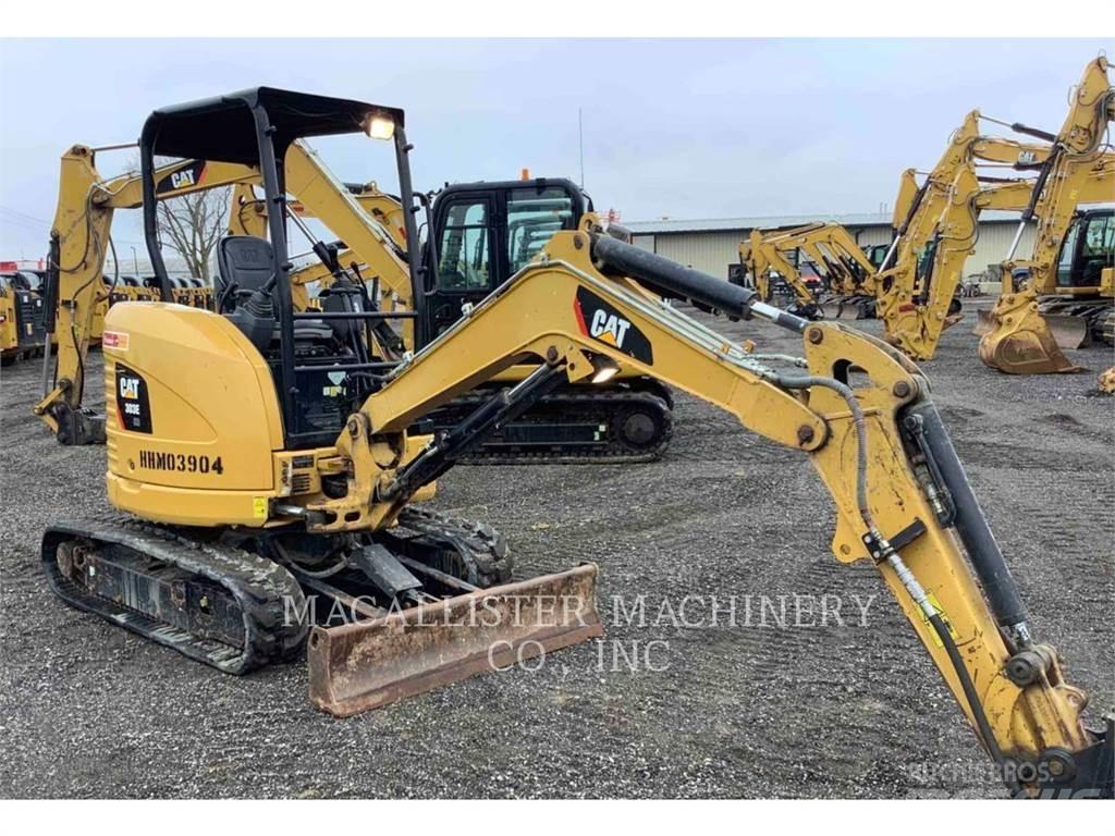 CAT 303ECR Pásová rýpadla