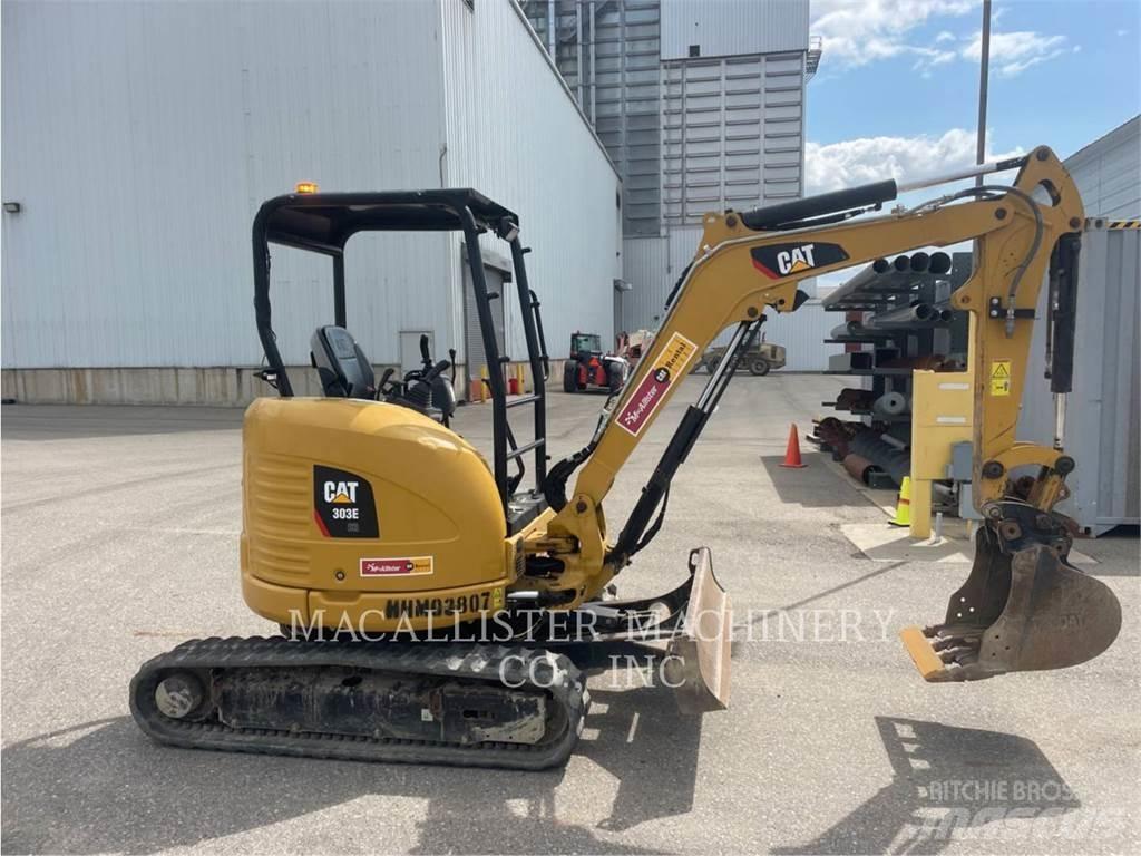 CAT 303ECR Pásová rýpadla