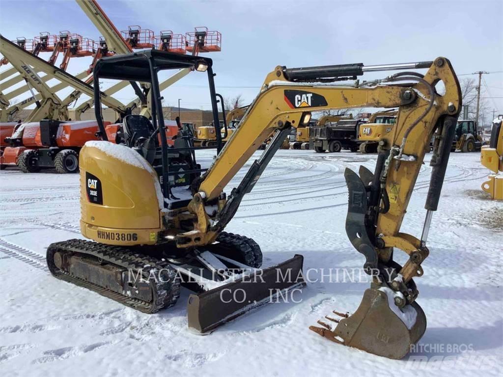 CAT 303ECR Pásová rýpadla